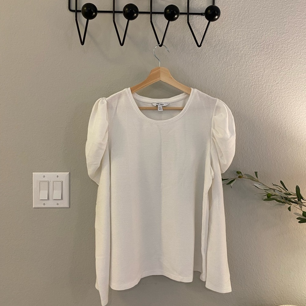 💕 XXLP Nine West White Blouse 💕 SALE 3 for $30!